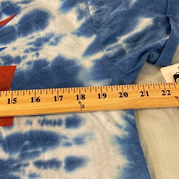 NWT Chaser Rebel Rebel David Bowie Blue Tie Dye T-Shirt Size Medium - Picture 6 of 9